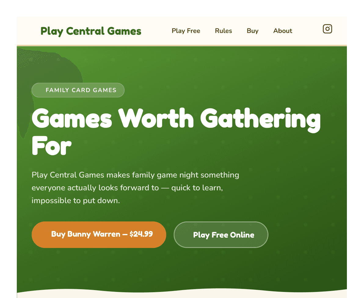 Play Central Games